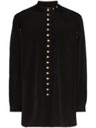 Yohji Yamamoto Studded Button Shirt - Black