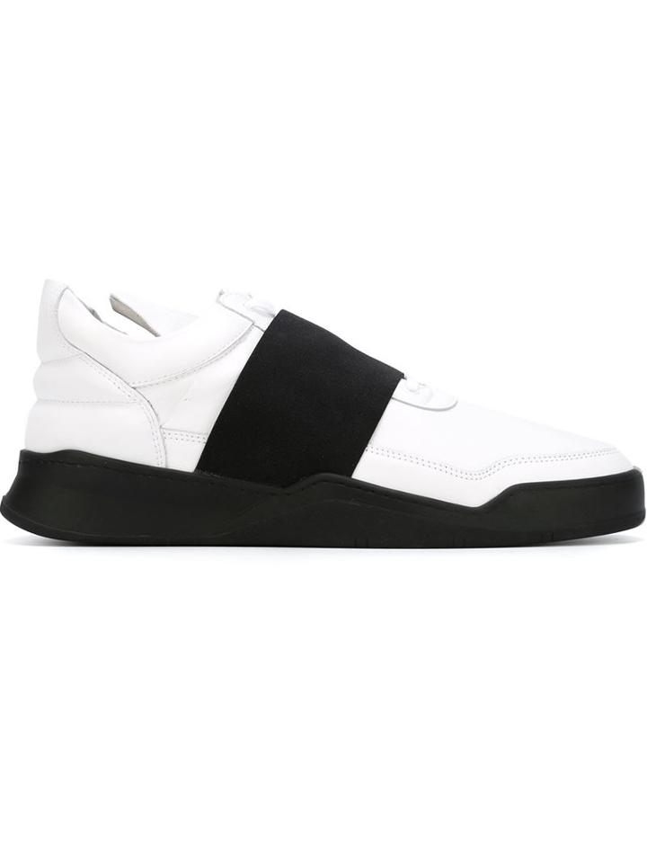 Filling Pieces Elasticated Trim Lace-up Sneakers