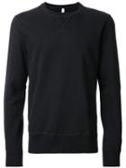 Attachment Crew Neck Sweatshirt, Men's, Size: 1, Black, Cotton