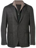 Corneliani Fleece Suit Jacket - Grey