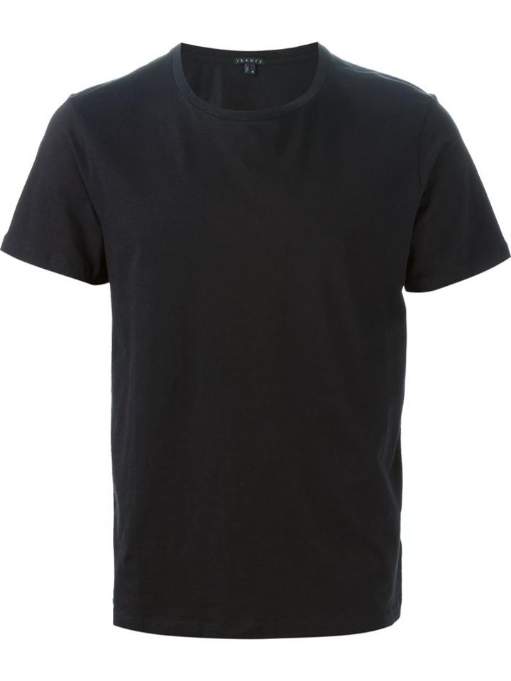 Theory 'marcelo' T-shirt, Men's, Size: Small, Black, Cotton/spandex/elastane