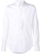 Alexander Mcqueen Embroidered Monogram Shirt - White