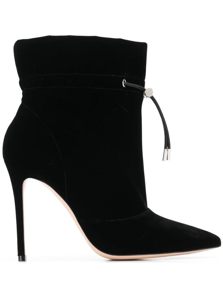 Gianvito Rossi Toggle Fastening Boots - Black