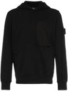 Stone Island Shadow Project Front Pocket Long Sleeve Cotton Hoodie -