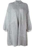 Boboutic Knit Oversized Coat