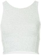 Nimble Activewear Long Line High Impact Sports Bra - Grey