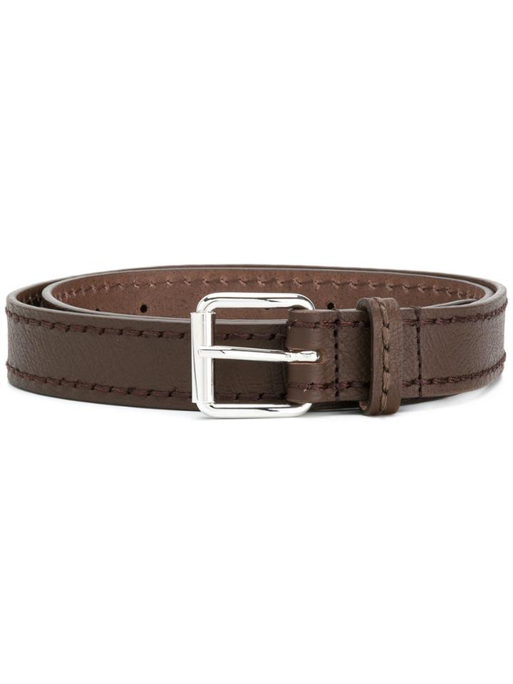 Comme Des Garçons Shirt Classic Belt - Brown