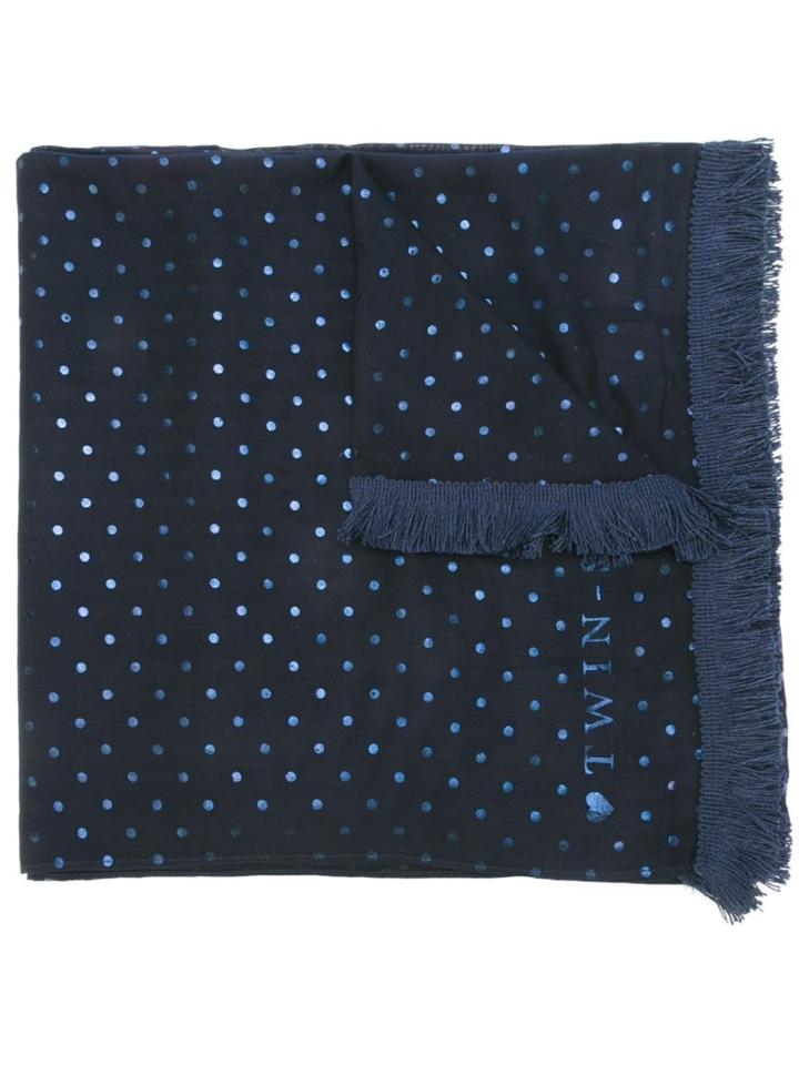 Twin-set Polka Dot Printed Scarf