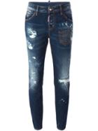 Dsquared2 'cool Girl' Jeans, Size: 42, Blue, Cotton