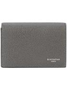 Givenchy Eros Grained Business Card Holder - Grey