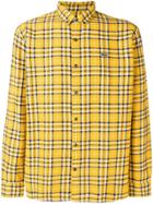 Lacoste Live Classic Check Shirt - Yellow & Orange