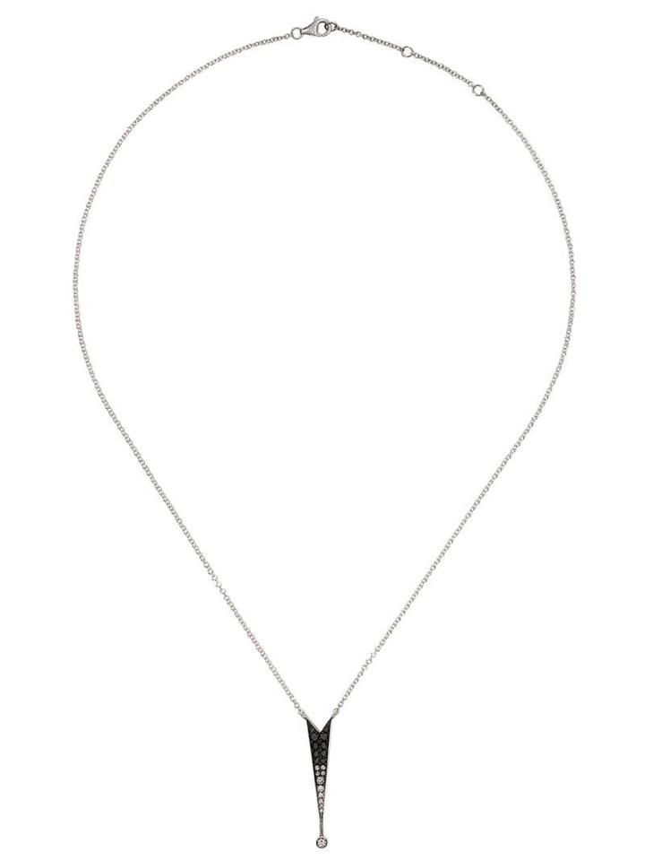Colette 18kt White Gold Shooting Star Diamond Pendant Necklace