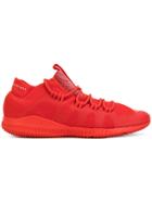Adidas By Stella Mccartney Lace Up Sneakers - Red
