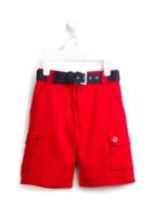 Cashmirino Bermuda Shorts, Boy's, Size: 6 Yrs, Red