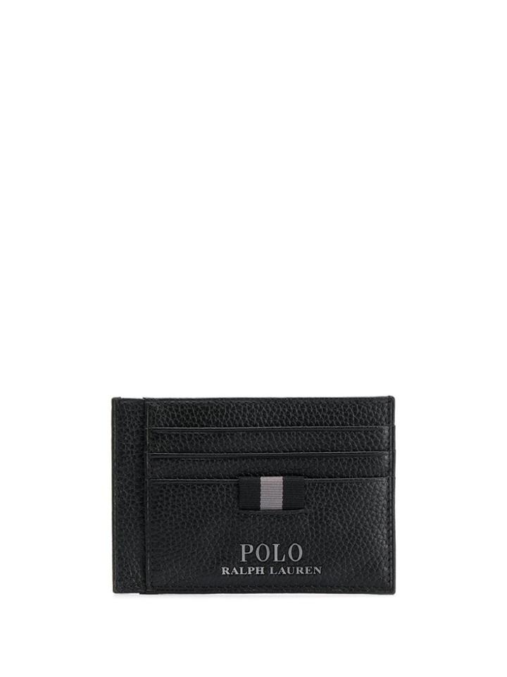 Polo Ralph Lauren Logo Plaque Cardholder - Black
