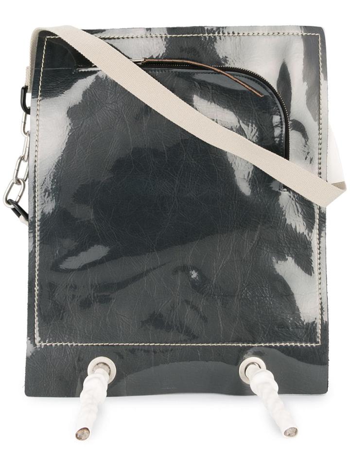 Rick Owens Messenger Bag - Grey