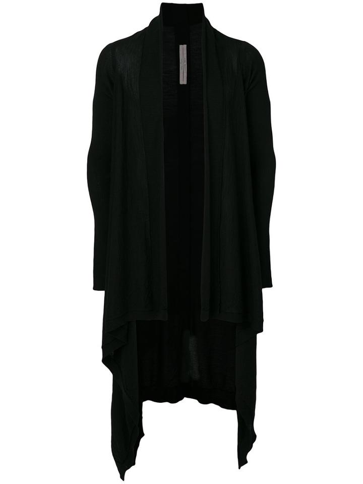 Rick Owens - Wrap Cardigan - Men - Virgin Wool - S, Black, Virgin Wool