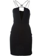 Versus Spaghetti Strap Fitted Dress