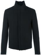 Label Under Construction Short Zip Jacket - Black