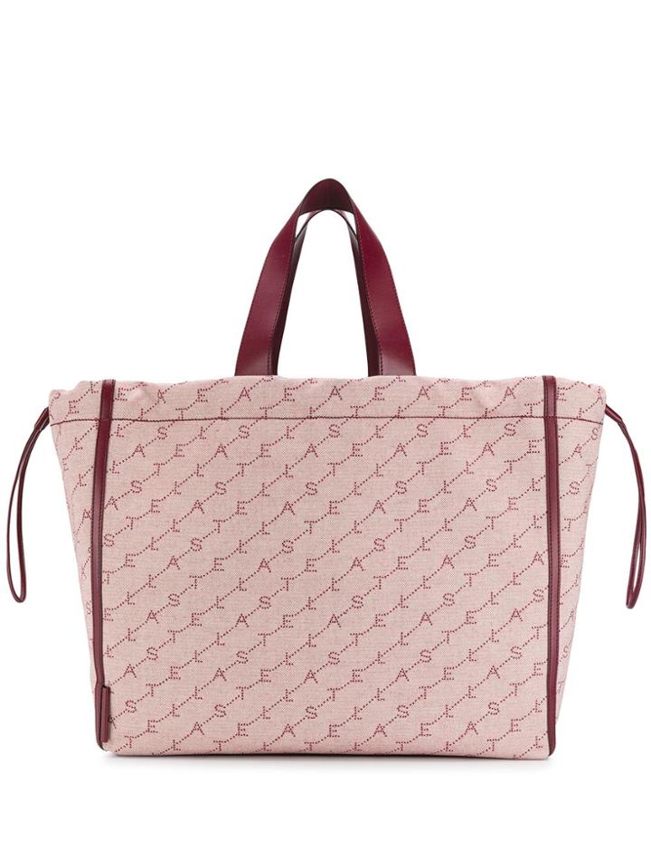 Stella Mccartney Monogram Large Tote Bag - Red
