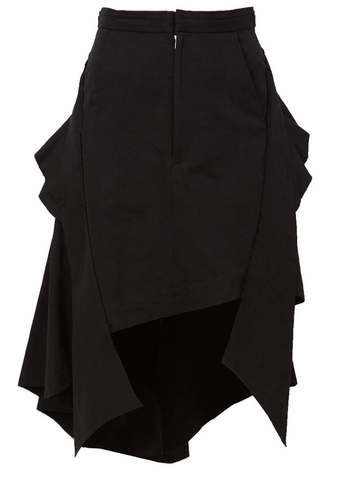 Aganovich Asymmetric Ruffled Skirt