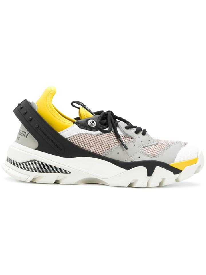 Calvin Klein 205w39nyc Carla 10 Sneakers - Yellow & Orange