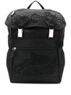Etro Embroidered Detail Backpack - Black