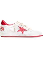 Golden Goose Deluxe Brand Ball Star Sneakers, Men's, Size: 40, White, Leather/rubber