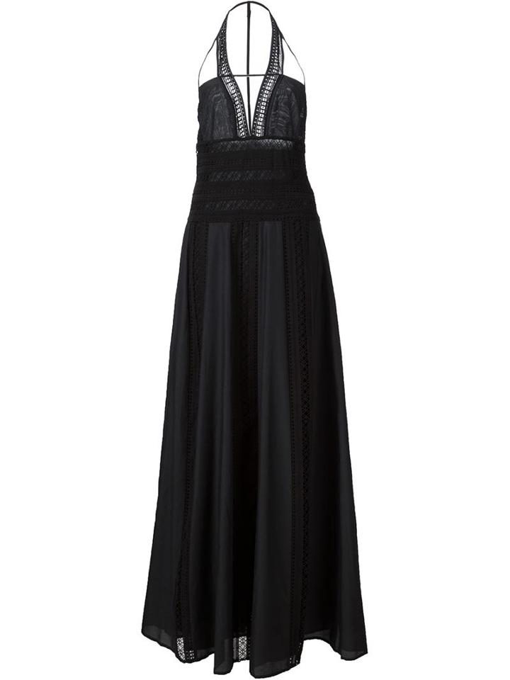 Thakoon Open Back Crochet Detailing Dress