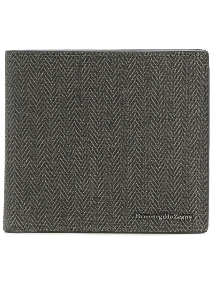 Ermenegildo Zegna Billfold Wallet - Grey