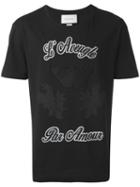 Gucci - T-shirt With Embroidery - Men - Cotton - M, Black, Cotton
