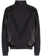 Willy Chavarria Hustler Zip Front Jacket - Black