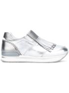 Hogan Fringed Trainers - Metallic
