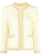 Alice+olivia Georgia Embell Jacket - Yellow