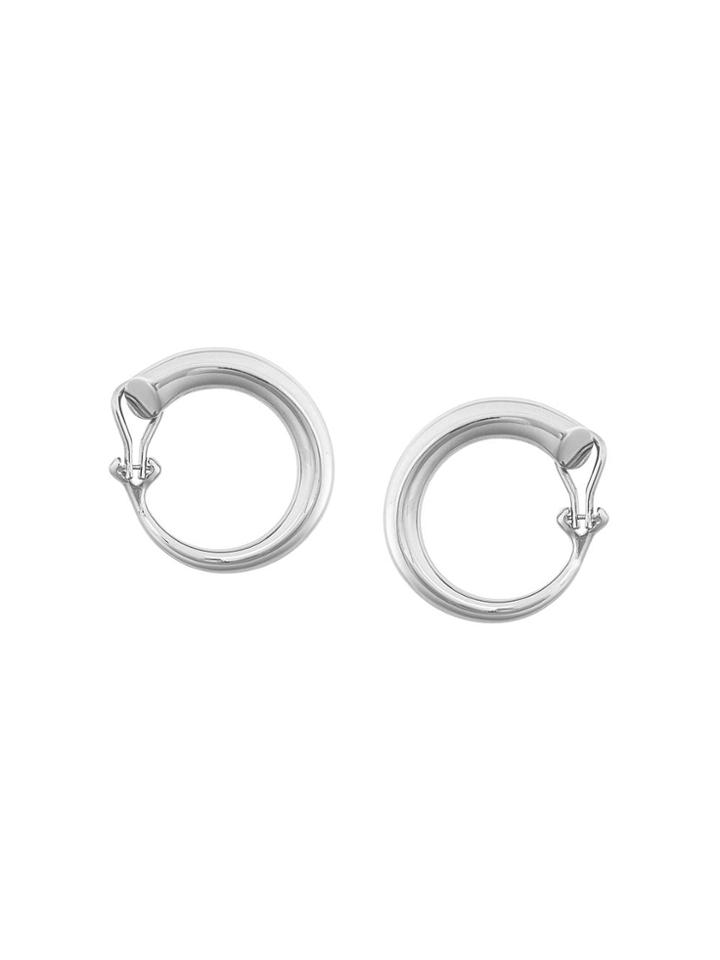 Charlotte Chesnais Monie Small Clip Earrings - Silver