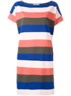 Ymc Striped T-shirt Dress, Women's, Size: Medium, Cotton
