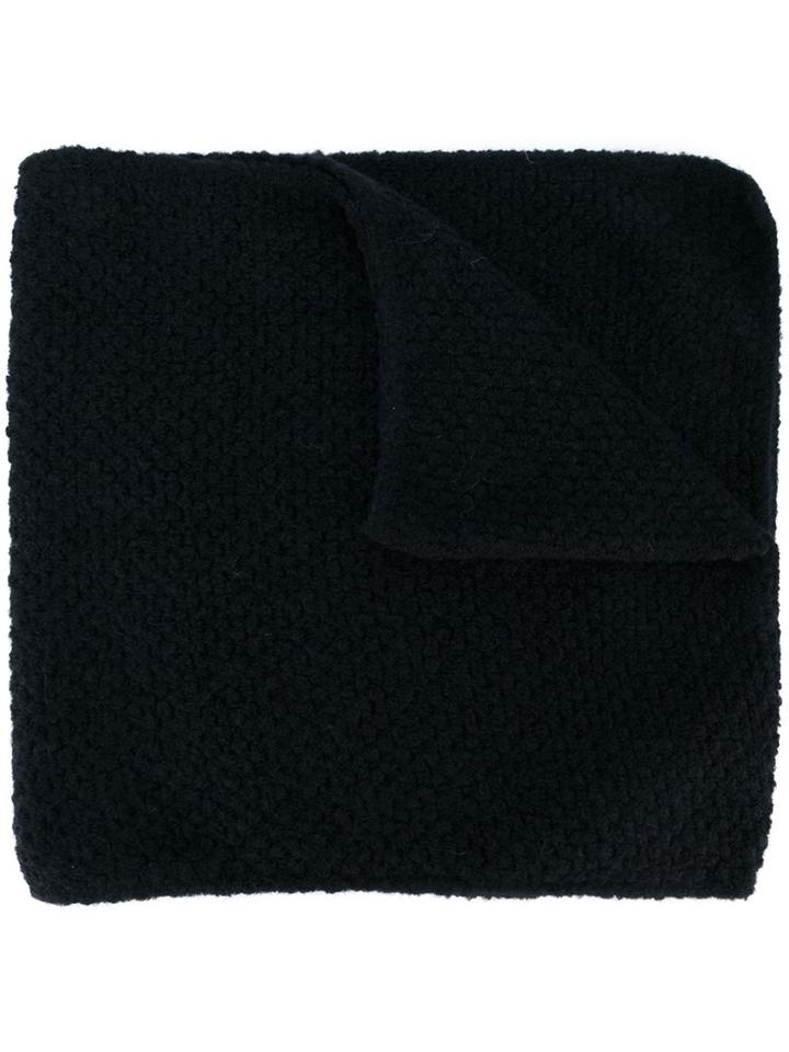 Fabiana Filippi Woven Scarf, Women's, Black, Nylon/polyamide/spandex/elastane/merino