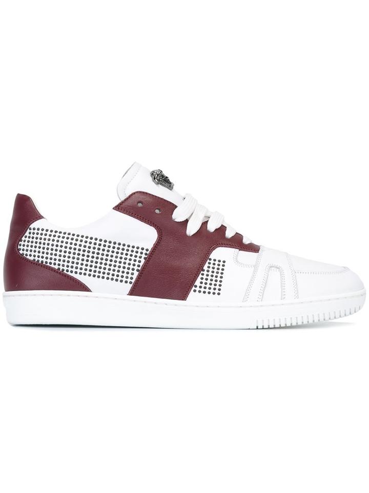 Versace Studded Patch Low-top Sneakers