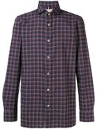 Luigi Borrelli Checked Button-down Shirt - Blue