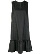 Salvatore Ferragamo Drop-waist Dress - Grey