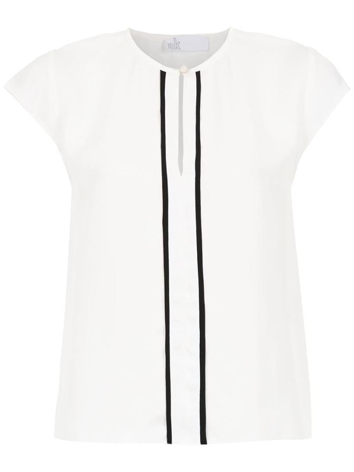 Nk Short Sleeved Top - White