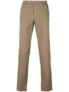 Berwich Slim-fit Trousers - Brown