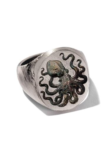 Castro Smith Octopus Ring - Silver
