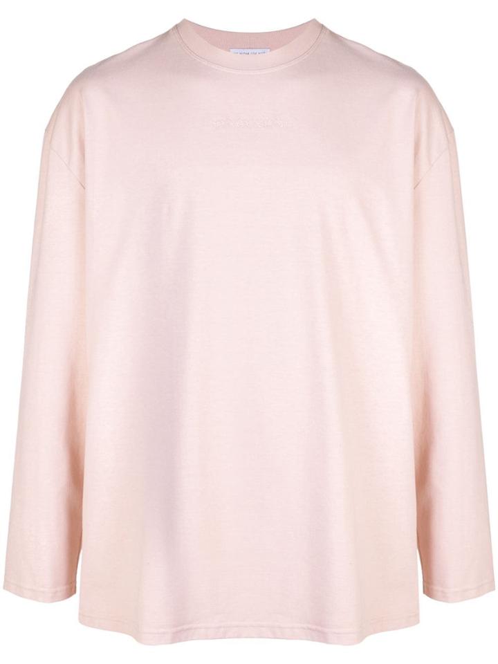 Ih Nom Uh Nit Long-sleeve Logo T-shirt - Pink