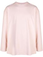 Ih Nom Uh Nit Long-sleeve Logo T-shirt - Pink