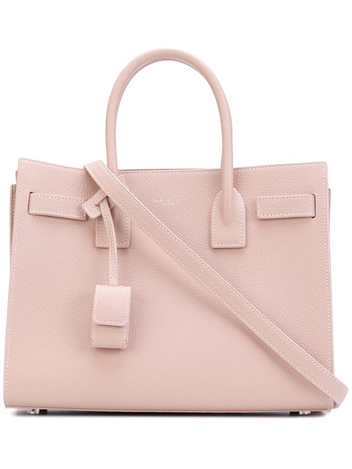 Saint Laurent - Baby Sac De Jour Tote - Women - Leather - One Size, Pink/purple, Leather
