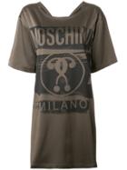 Moschino Question Mark T-shirt Dress - Green