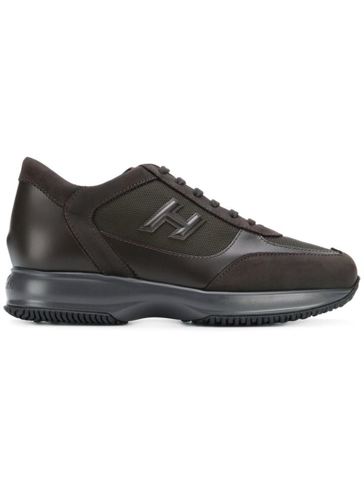 Hogan H Lace-up Sneakers - Brown