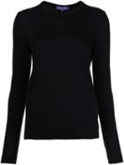Ralph Lauren Black Crew Neck Sweater, Women's, Size: Small, Nylon/cashmere