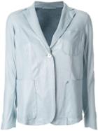 Salvatore Santoro Boxy Blazer - Blue